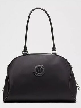 lululemon athletica Bowler Duffle Bag 17L Black Silver